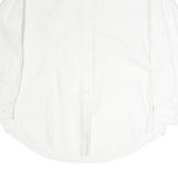 NAUTICA Mens White 2XL Cotton Long Sleeve Shirt Classic Fit Button Closure