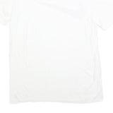 NIKE Mens White L Graphic T-Shirt Short Sleeve Crew Neck Sportswear Casual