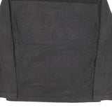 NEW BALANCE Mens Black & Dark Grey Athletic Zip Jacket M Polyester Blend