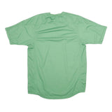 NIKE Mens Green Crew Neck Short Sleeve T-Shirt M Swoosh Logo Sportswear
