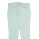 POLO RALPH LAUREN Mens Cotton Light Green Regular Straight Trousers W36 L30