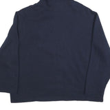 DISNEY Womens Navy Blue Pooh 89 Pullover Hoodie L Cotton Blend