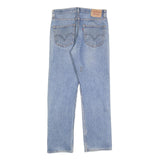 LEVI'S 505 Mens Jeans Blue Regular Straight Denim Medium W32 L32 Classic Fit