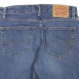 LEVI'S Mens Denim Blue Shorts M W31 Casual Cotton Blend Raw Hem 511 Style