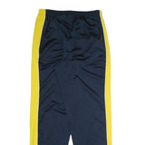 LOTTO Mens Joggers Navy Blue & Yellow Slim Tapered L W32 L33 Sportswear