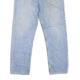 LEVI'S Mens Regular Fit Blue Denim Jeans W35 L29 Classic Cotton Zip Pockets