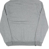 PUMA Mens Grey Hoodie L Cotton Blend Pullover Sportswear Casual