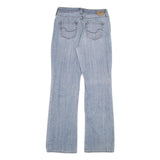 LEVI'S Womens Relaxed Jeans Blue Denim Light W29 L32 Classic Cotton Blend Zip