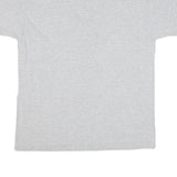 CHAMPION Mens Grey L Cotton Blend Graphic T-Shirt Short Sleeve Crew Neck