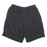 CHAMPION Mens Black Sports Shorts L W30 Lightweight Polyester Casual