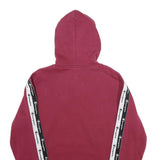 CHAMPION Mens Maroon Burgundy Hoodie S Cotton Blend Pullover Lightweight