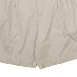 CHAPS Mens Shorts Beige Casual Plain L W36 Summer Cotton Comfort