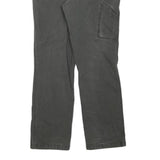 CARHARTT Mens Jeans Grey Regular Straight Denim Medium W34 L31 Workwear