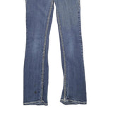 BLUE ASPHALT Womens Jeans Blue Regular Straight Denim Medium W24 L30 Stylish