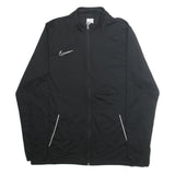 NIKE Mens Black XL Polyester Jacket Zip Sportswear Regular Fit Lightweight