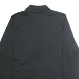 NIKE Mens Black XL Polyester Jacket Zip Sportswear Regular Fit Lightweight