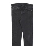 LEVI'S 510 Big E Mens Jeans Black Slim Skinny Denim Medium W32 L29