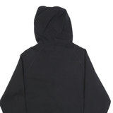 CHAMPION Mens Black Hoodie S Zip Up Cotton Blend Sweatshirt Casual