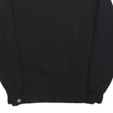 ELLESSE Mens Black Cotton Blend Crew Neck M Sweatshirt Logo Print Casual