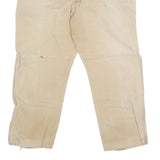 DICKIES Mens Regular Fit Beige Denim Jeans W42 L29 Workwear Zip Closure
