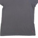 LEVI'S Womens Grey Graphic T-Shirt S Short Sleeve Crew Neck Cotton Blend