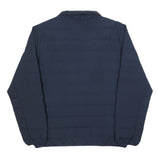 TIMBERLAND Mens Navy Blue Puffer Jacket 2XL Polyester Blend Zip Casual Outdoor