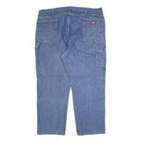 DICKIES Mens Regular Fit Blue Denim Jeans W36 L30 Workwear Carpenter Style
