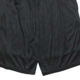 ADIDAS Mens Shorts Black & Red Sports Casual L W30 Polyester