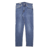 LEVI'S 502 Big E Mens Jeans Blue Slim Slim Cotton Blend W29 L32 Authentic
