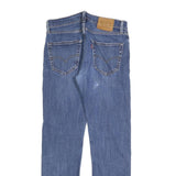 LEVI'S 502 Big E Mens Jeans Blue Slim Slim Cotton Blend W29 L32 Authentic