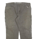 DICKIES Mens Cotton Blend Relaxed Workwear Trousers W40 L30 Utility Zip