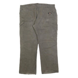 DICKIES Mens Cotton Blend Relaxed Workwear Trousers W40 L30 Utility Zip