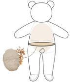 Organic soft toy - Dog