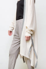 Dylan Hand-Loomed Alpaca Duster