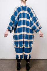 Newman Organic Cotton Plaid Coat