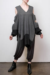 Pamela Hand-Loomed Alpaca Slash Tunic