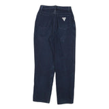 PALMETTOS Womens Jeans Blue Slim Straight Denim W24 L26 Button Closure Stylish