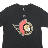 FANATICS Mens Black NHL Graphic T-Shirt M Short Sleeve Crew Neck Stuetzle 18
