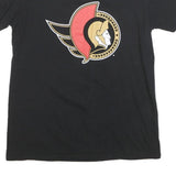 FANATICS Mens Black NHL Graphic T-Shirt M Short Sleeve Crew Neck Stuetzle 18