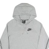 NIKE Womens Grey Hoodie S Cotton Blend Casual Sports Sweatshirt