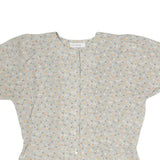 MAYERLINE Womens Grey Printed Short Sleeve Round Neck Top M Lightweight