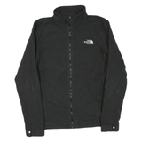 THE NORTH FACE Mens Black Jacket S Polyester Blend Plain Zip Outdoor Casual