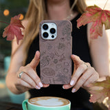 Chocolate Brown Autumn Sweets iPhone 17 Pro Max Case