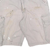 CARHARTT Mens Shorts Beige Cargo M W31 Relaxed Fit Cotton Blend