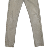 LEVI'S 511 Slim Mens Jeans Grey Cotton Blend Slim Skinny Denim W29 L30