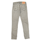 LEVI'S 511 Slim Mens Jeans Grey Cotton Blend Slim Skinny Denim W29 L30