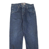 CONYCUNY DENIM Womens Regular Fit Blue Denim Jeans Zip W32 L32 Classic Pocketed