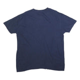 MLB Mens Blue S Logo Graphic T-Shirt XL Short Sleeve Crew Neck Cotton Blend