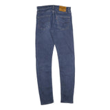 LEVI'S 512 Mens Slim Skinny Blue Denim Medium W29 L34 Cotton Jeans Zip