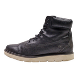 TIMBERLAND Lace-Up Boots Black Leather Womens UK 7